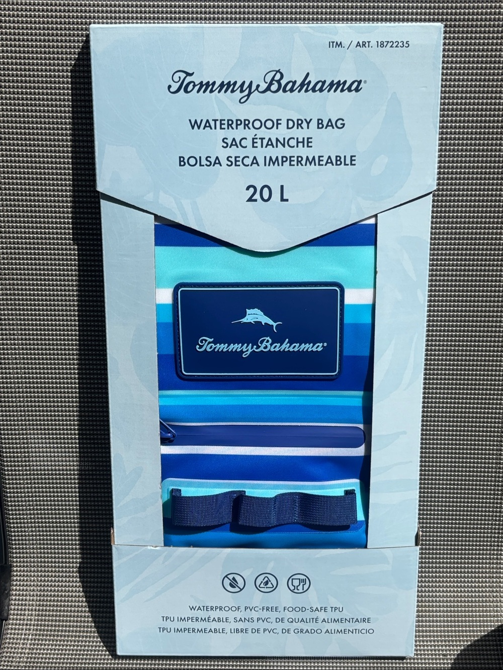 Tommy Bahama 20L dry bag. New in box